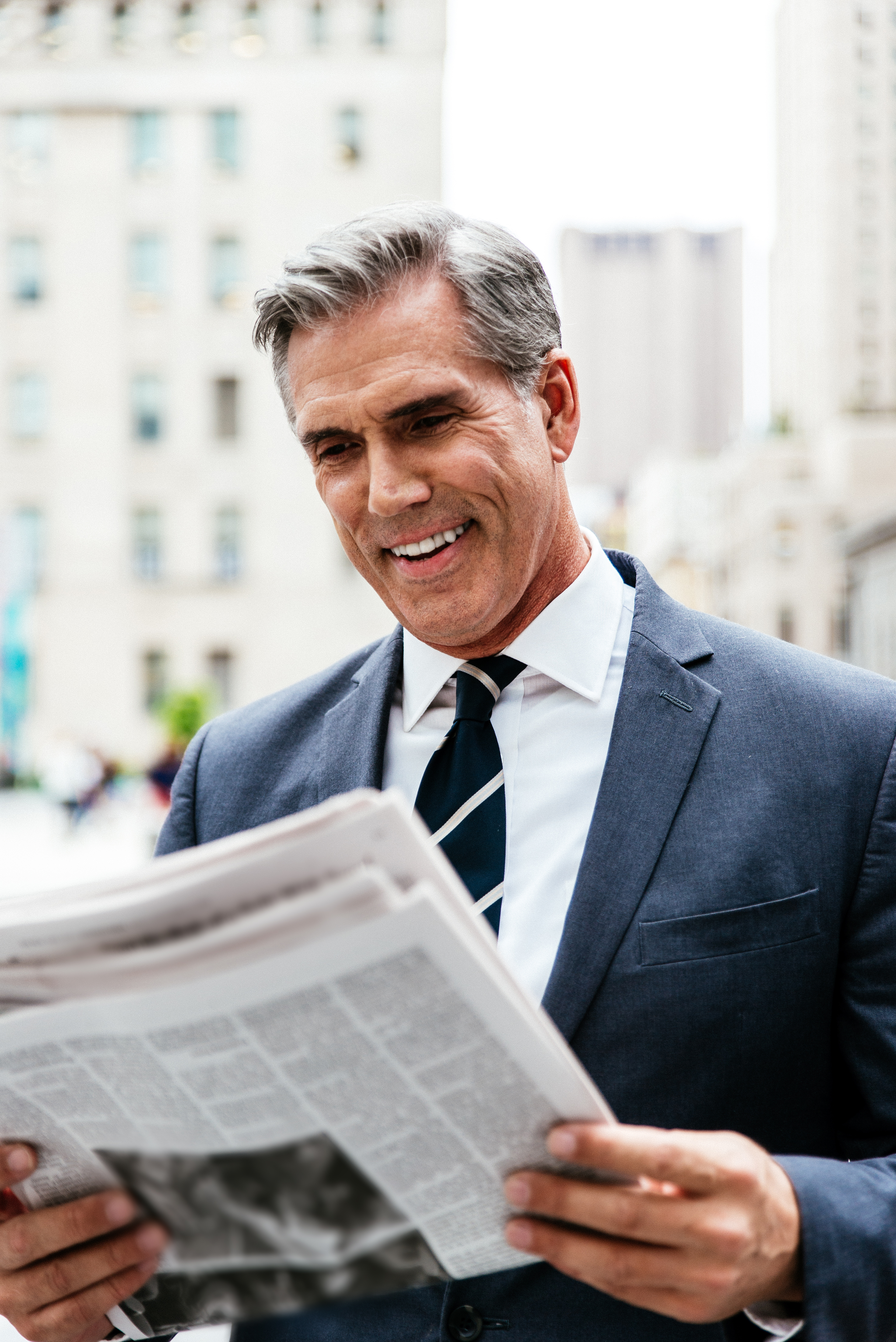 Successful business man in New york city, portraits and lifestyl