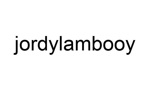 jordylambooy