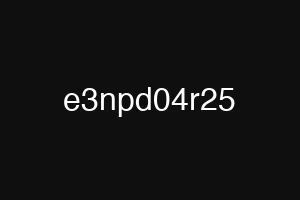 e3npd04r25