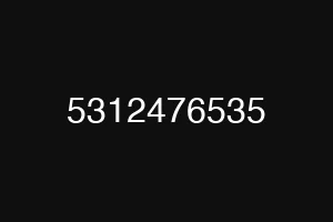 5312476535