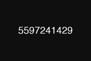 5597241429