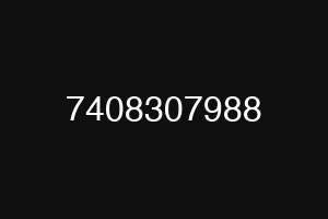 7408307988