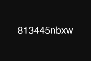 813445nbxw