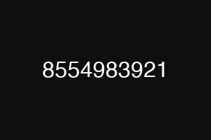 8554983921